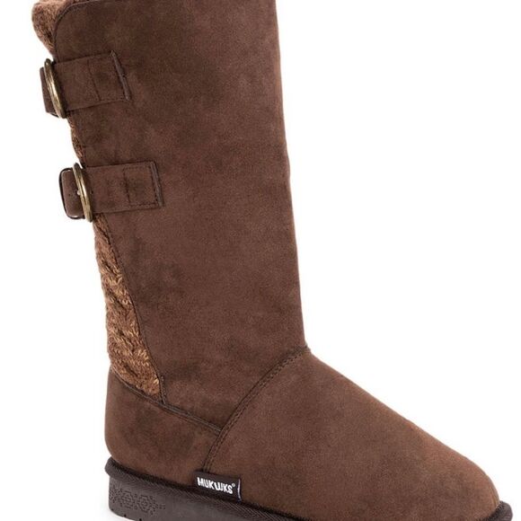 Muk Luk Brown buckle boot - Picture 2 of 4